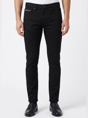 NWOT Benjamin Black Sleek Black Men’s Skinny Jeans 30x32